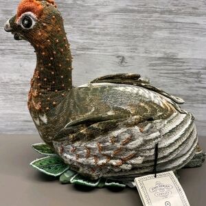 John Derian Grouse Bird Decorative Pillow